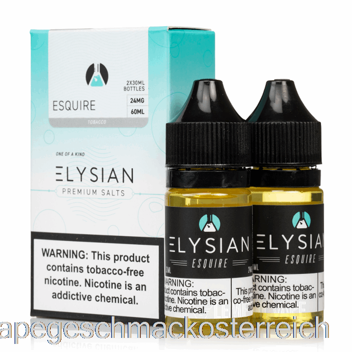 Esquire – Elysian Salts – 60 Ml, 12 Mg Vape-Geschmack
